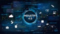 Industry 4.0 concept bannerv